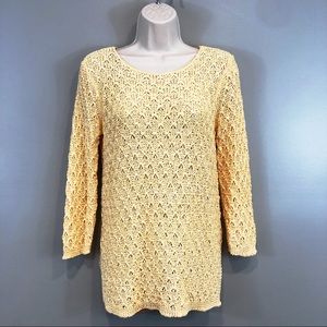NWOT Dana Buchman Knit Summer Sweater